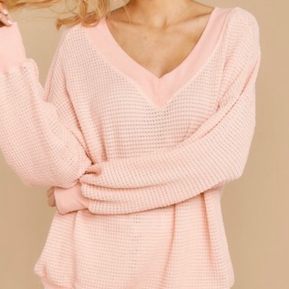 Red Dress Tops - NWT Red Dress Light Pink Top